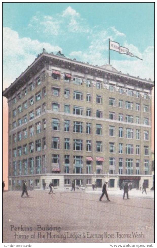 Washington Tacoma Perkins Building Home Of The Morning Ledger &amp; Evening News - Tacoma