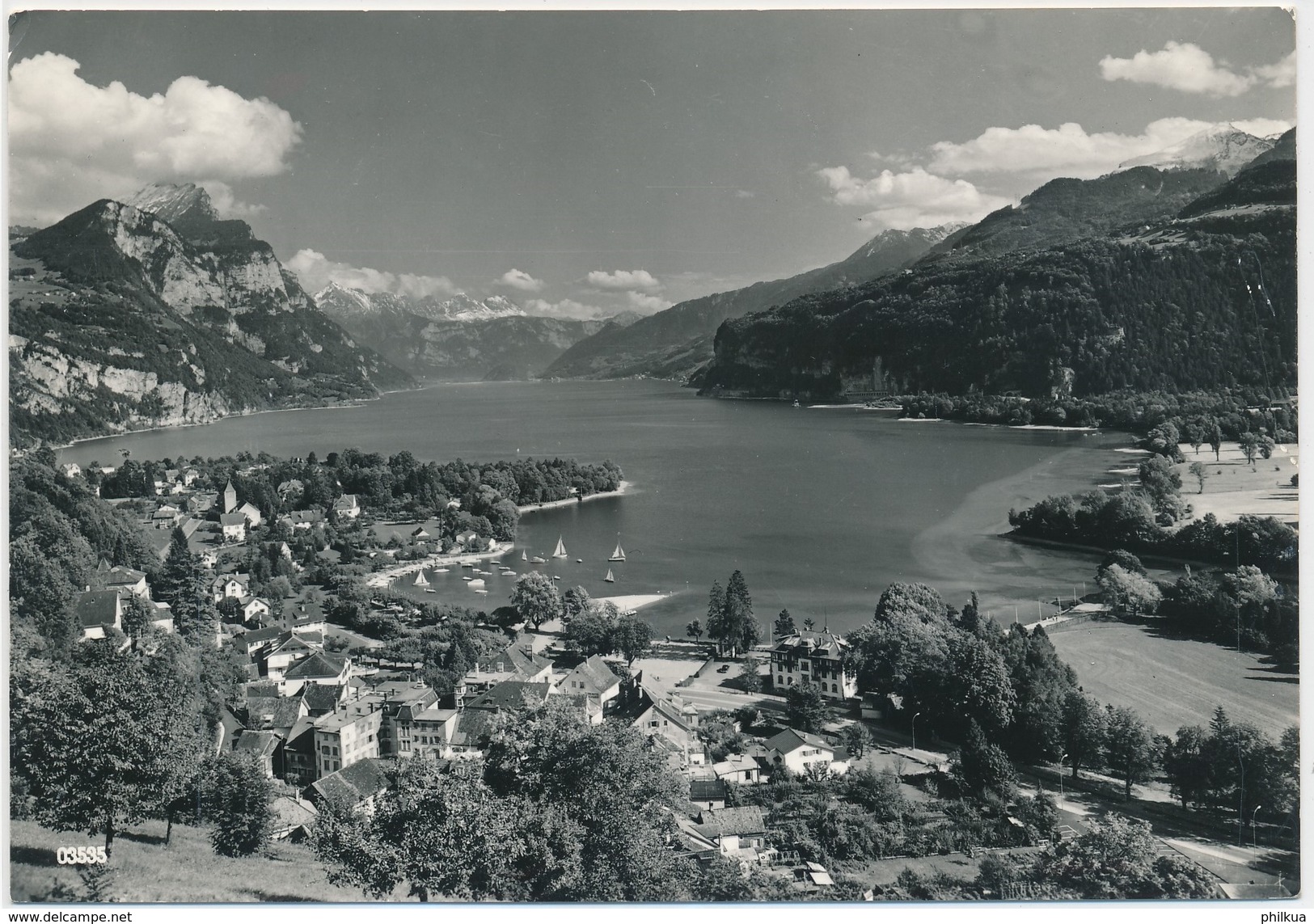 Weesen Am Walensee Mit Leistkamm Und Kerenzerberg - Weesen