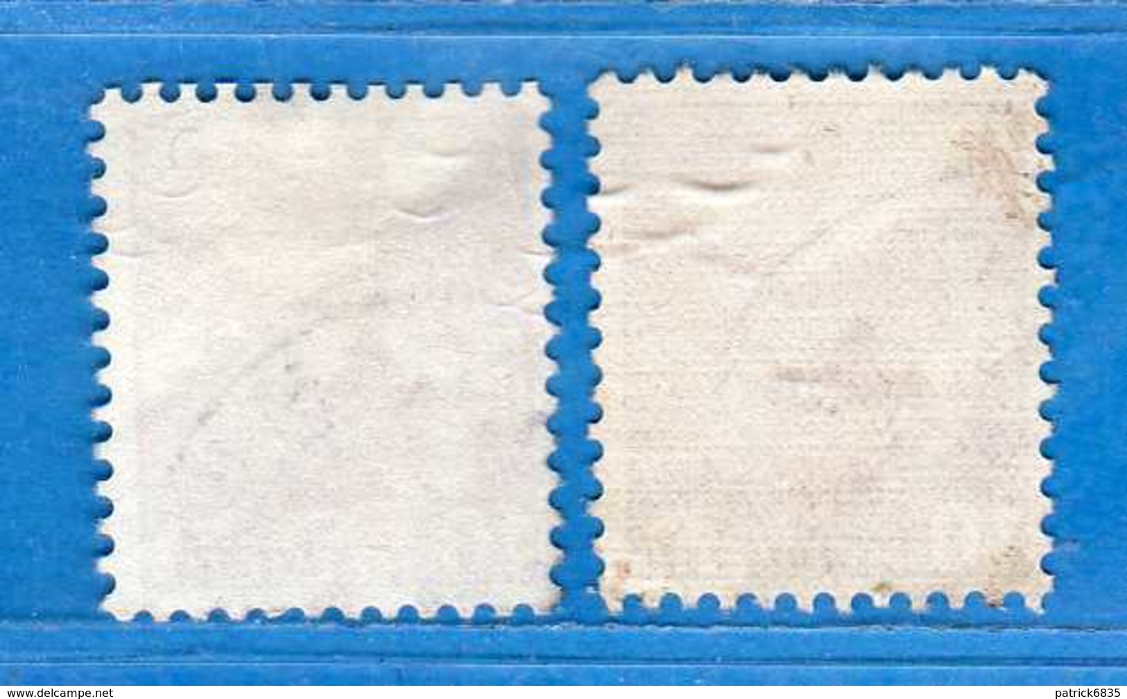 Timbre° -1936- Papier Lisse+Grillée  -ZUM.203Ay+203Az/ Mich.299IIy+ 299IIz .2 Scan.  Vedi Descrizione. - Coil Stamps