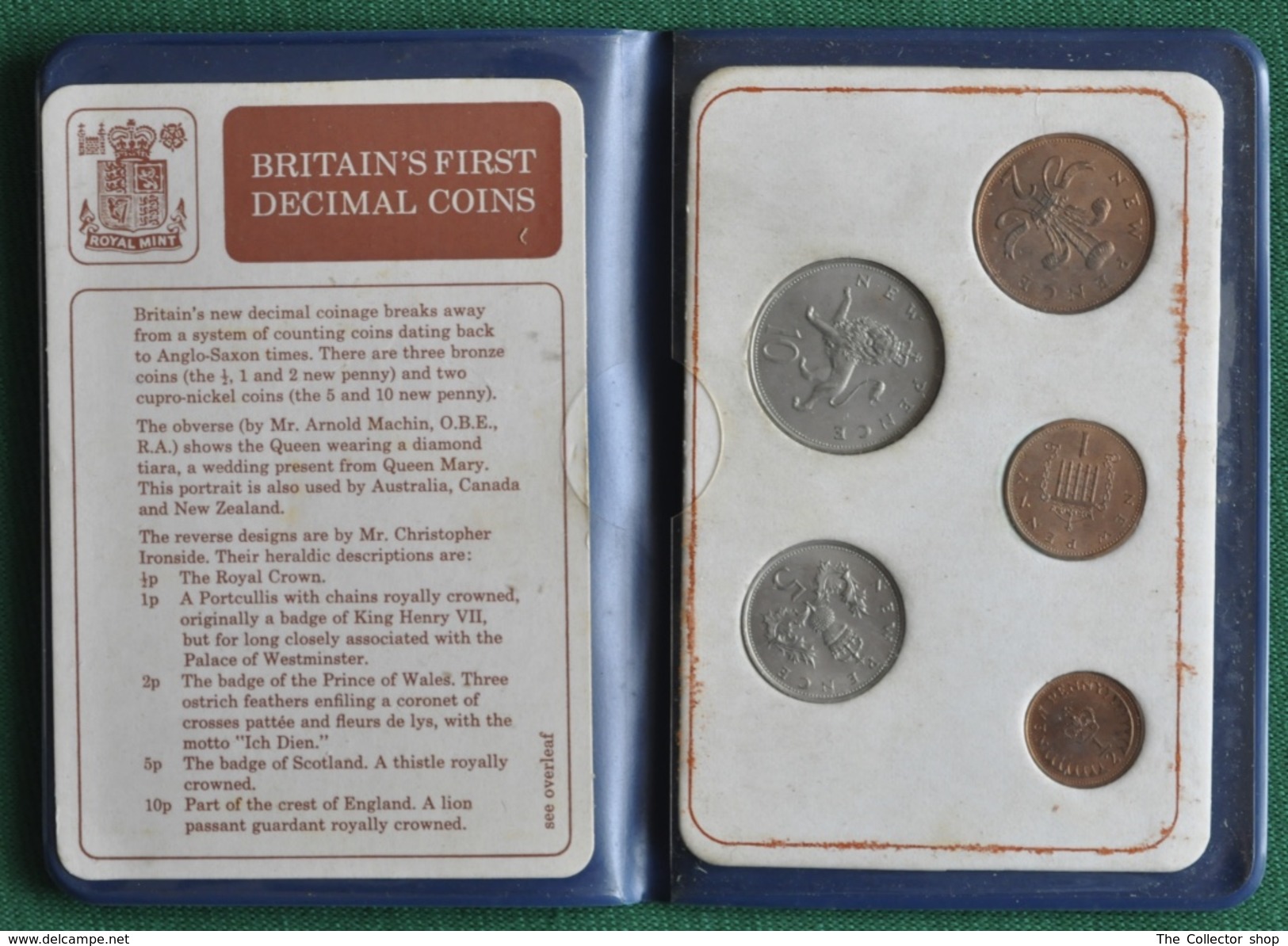 Britain's First Decimal Coins 1971 - Autres & Non Classés