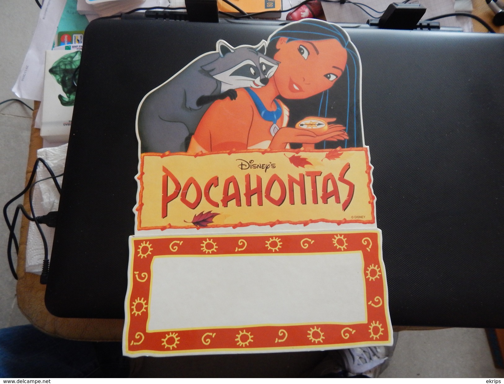 Disney "Pocahontas" - Placas De Cartón