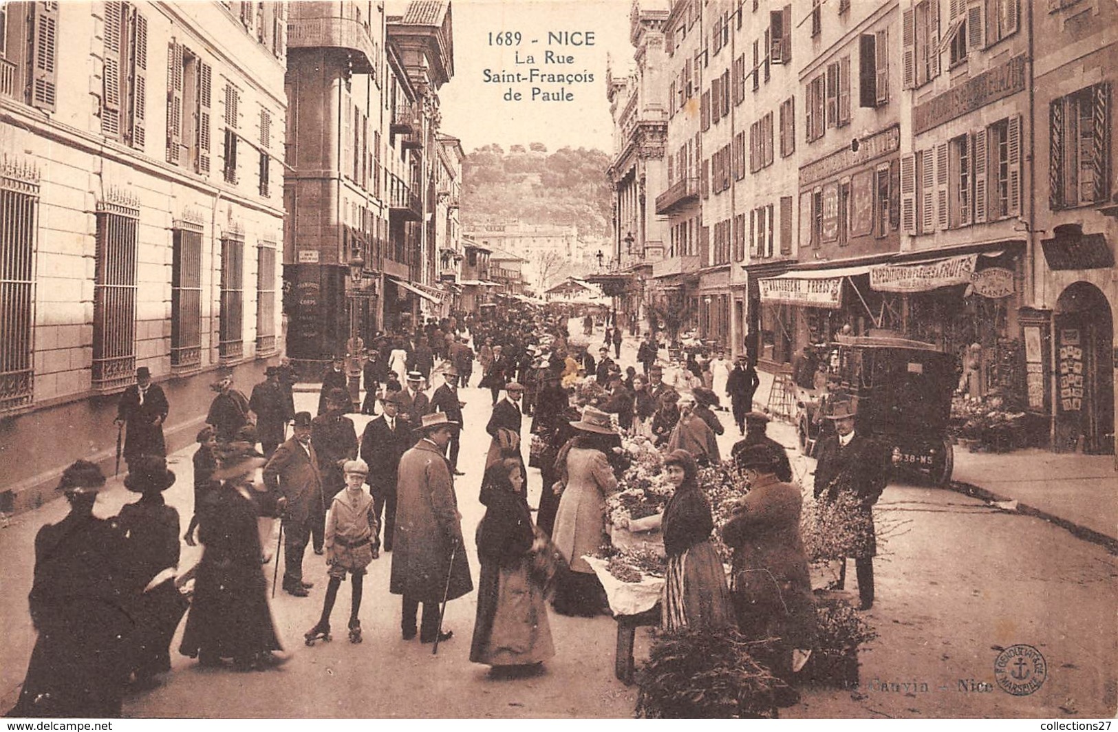 06-NICE- LA RUE SAINT-FRANCOIS DE PAUL - Szenen (Vieux-Nice)