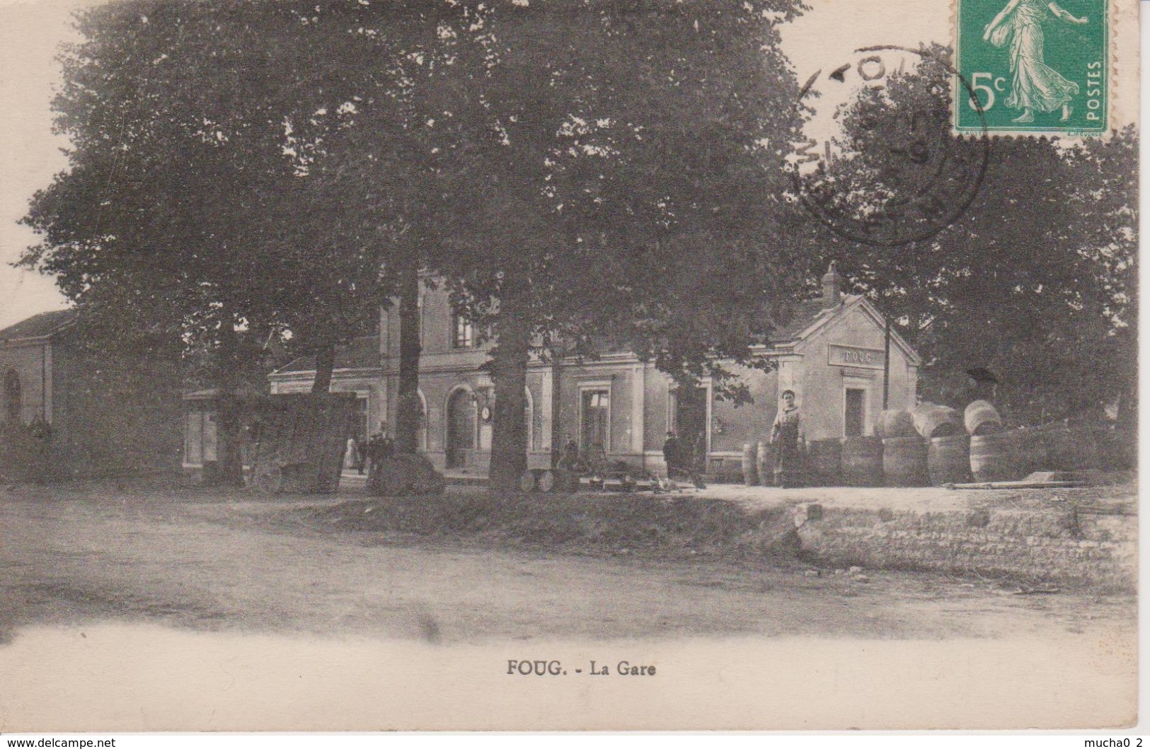 54 - FOUG - LA GARE - Foug