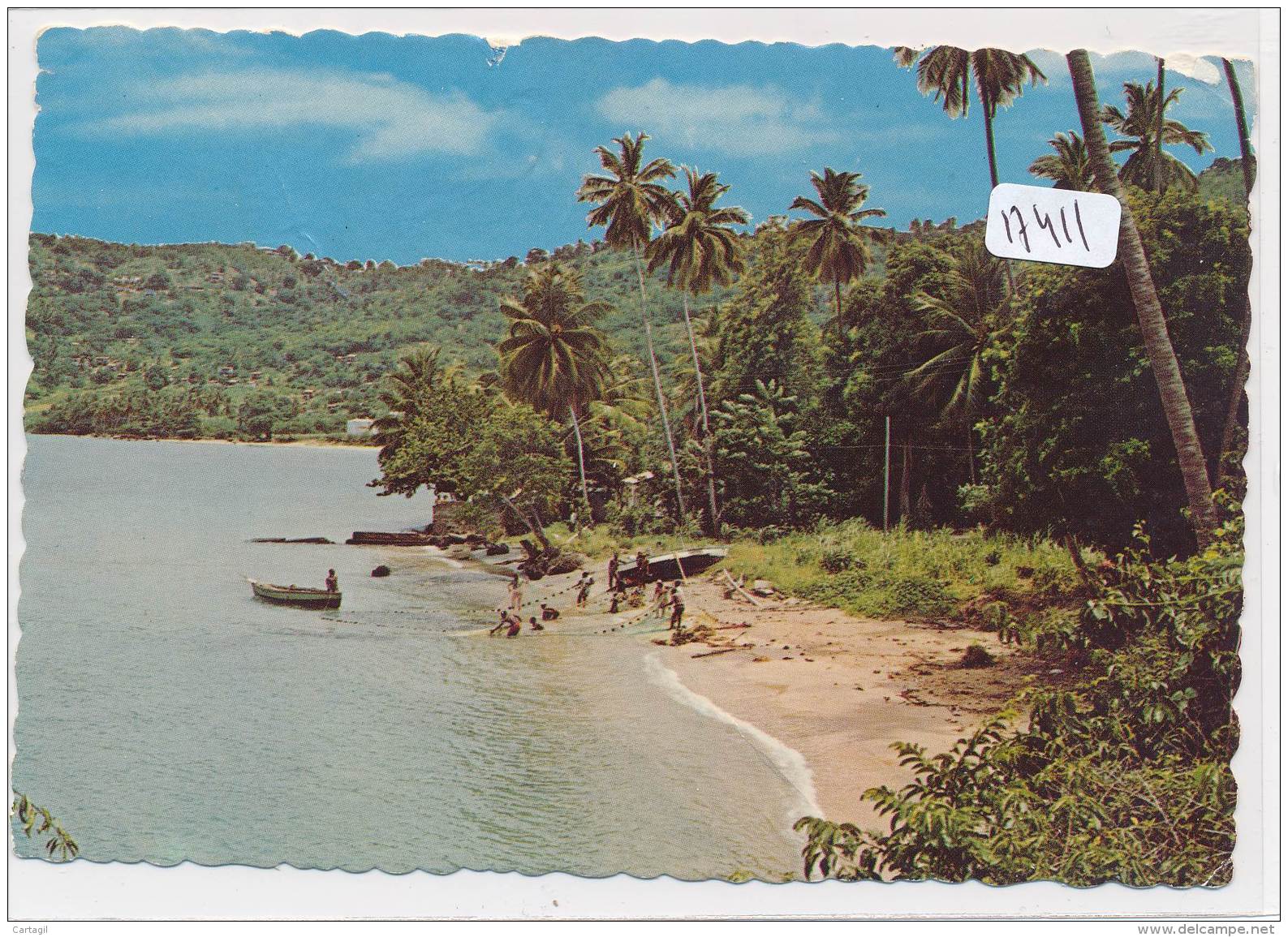 CPM GF 17411-Grenada W. I. - Seine Fishing Au Fontenay Beach-Envoi Gratuit - Grenada