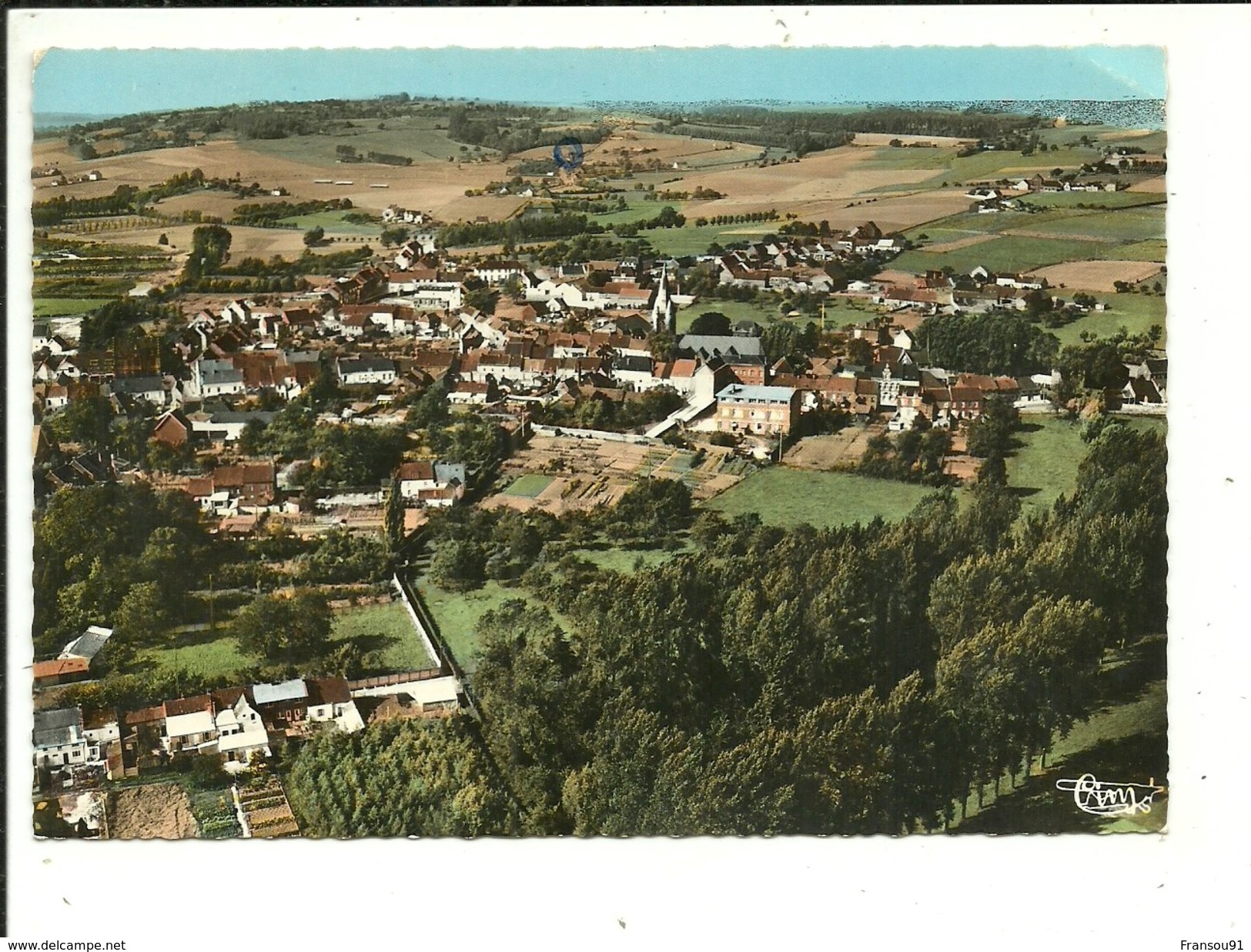 Frasnes Lez Buissenal Vue Panoramique Aérienne - Frasnes-lez-Anvaing