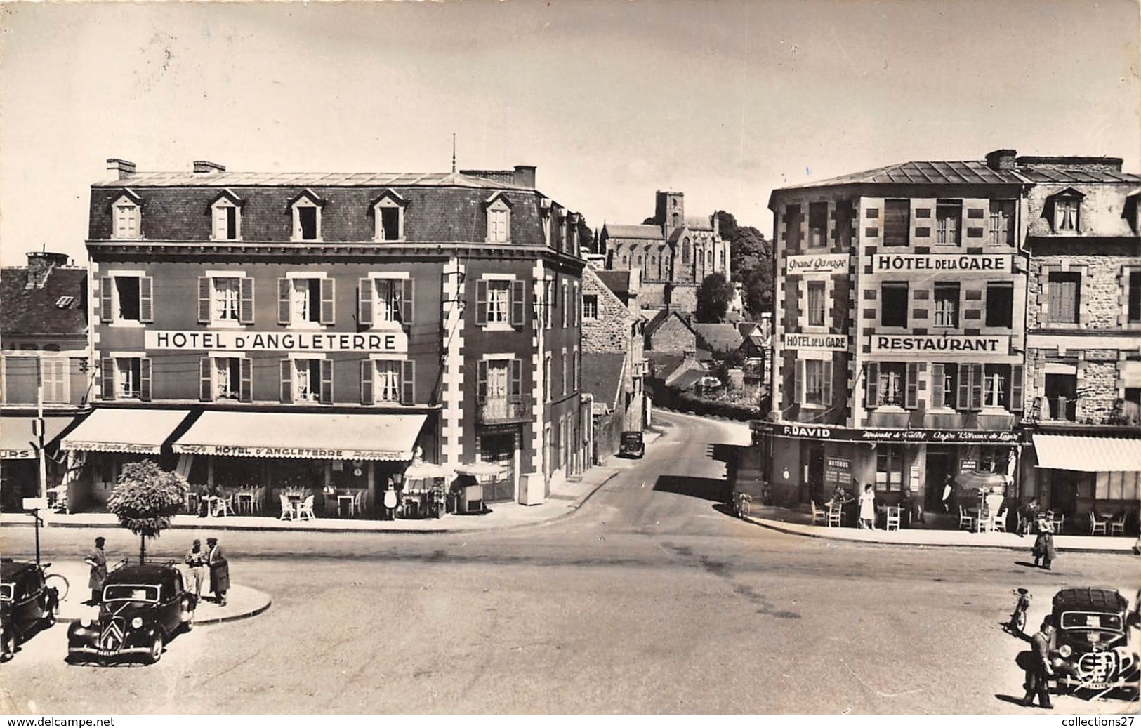 22-LAMBALLE- HÔTEL DE LA GARE ET D'ANGLETERRE - Lamballe