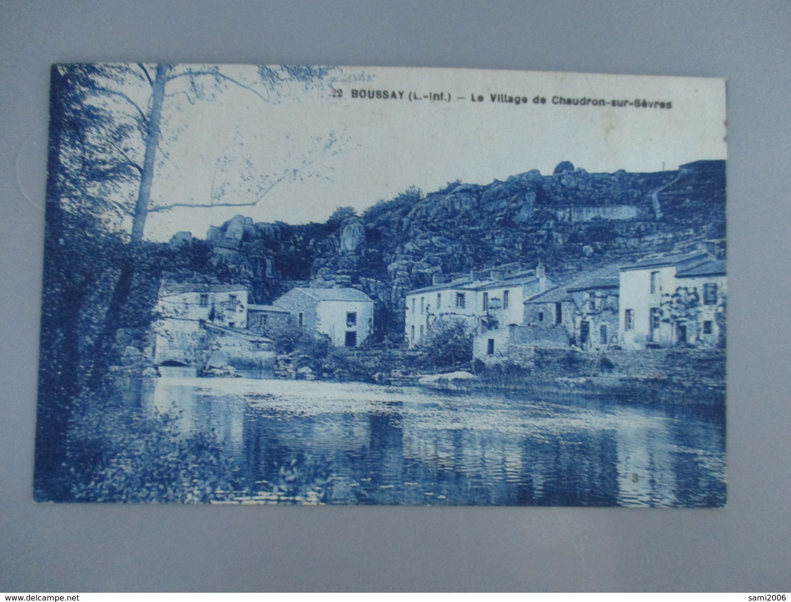 CPA 44 BOUSSAY LE VILLAGE DE CHAUDRON SUR SEVRES - Boussay