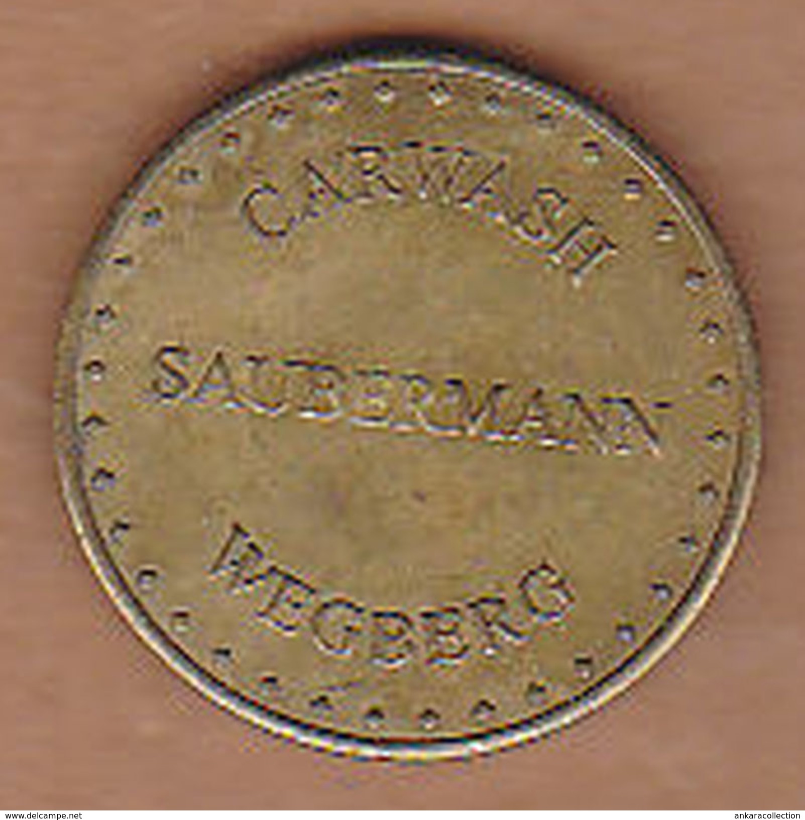 AC -  SAUBERMANN CARWASH WEGBERG TOKEN - JETON - Monetary /of Necessity