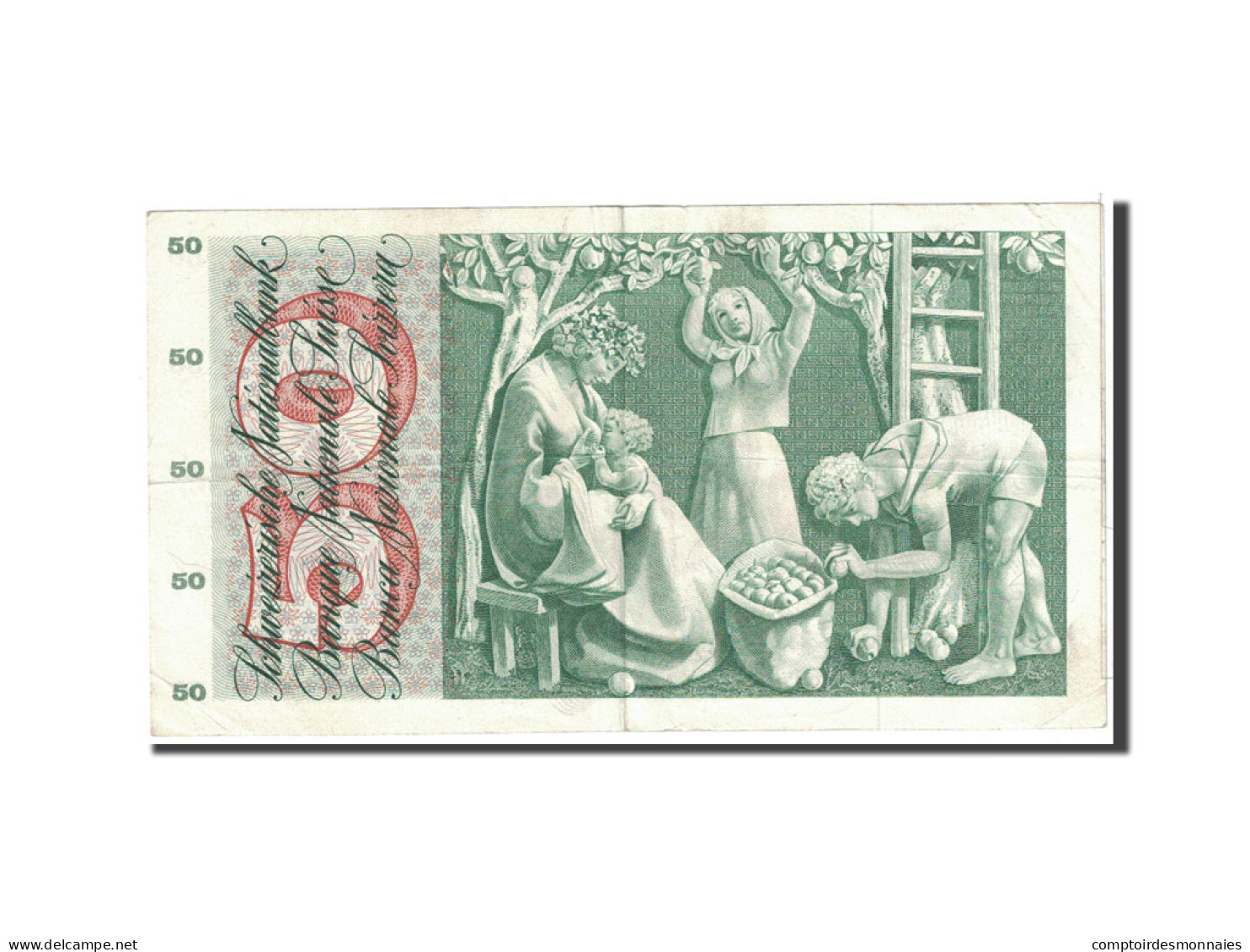 Billet, Suisse, 50 Franken, 1965, 1965-01-21, KM:48e, TTB - Schweiz