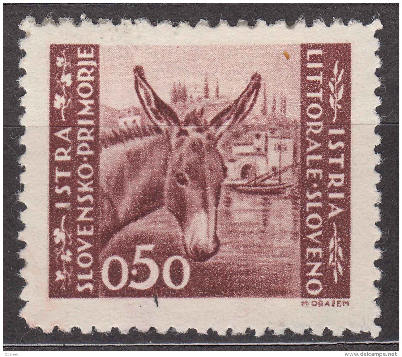 Istria Litorale Yugoslavia Occupation, 1946 Sassone#52 Mint Never Hinged - Jugoslawische Bes.: Istrien