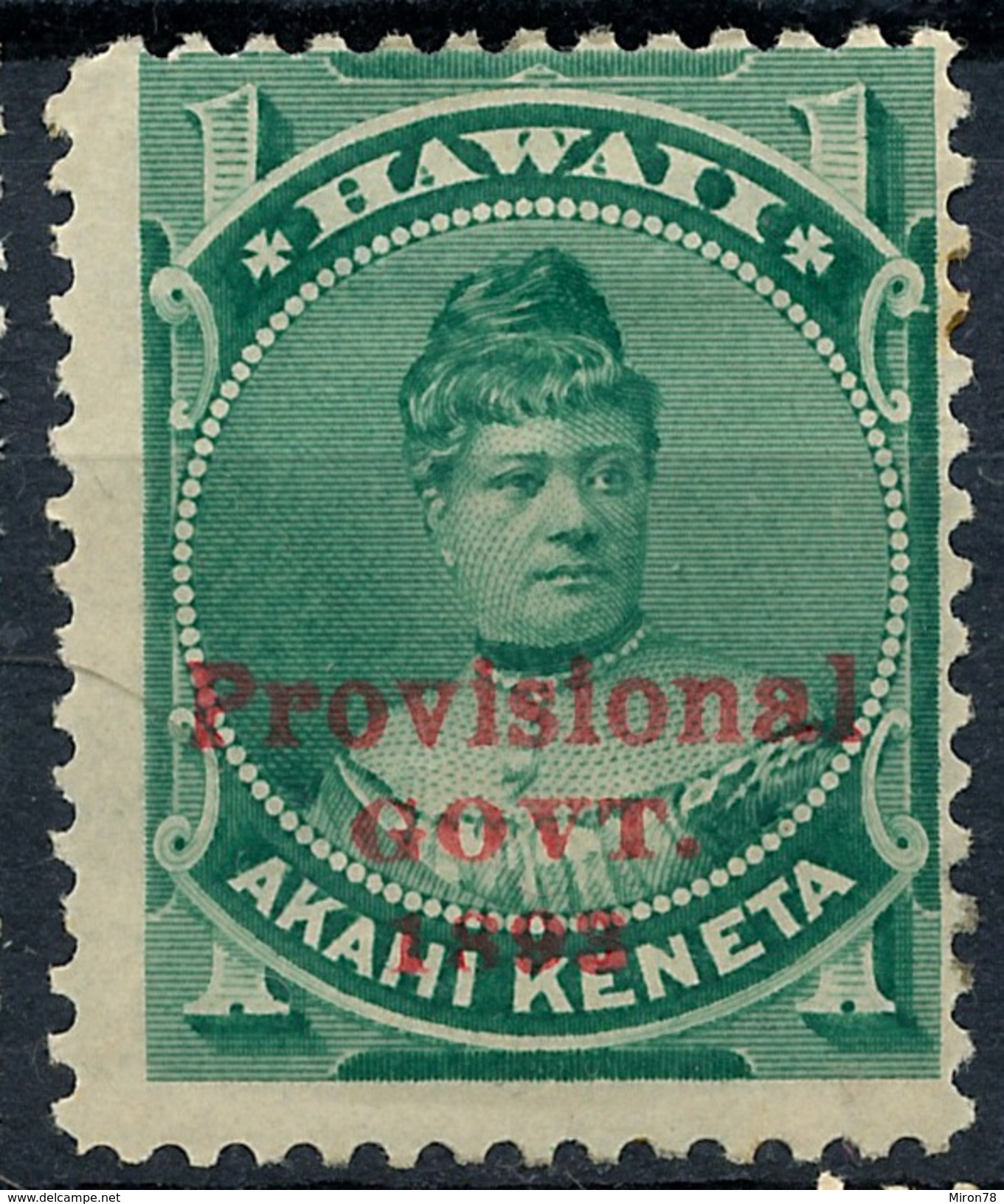 Stamp Hawaii 1893  Mint  Lot#6 - Hawaï