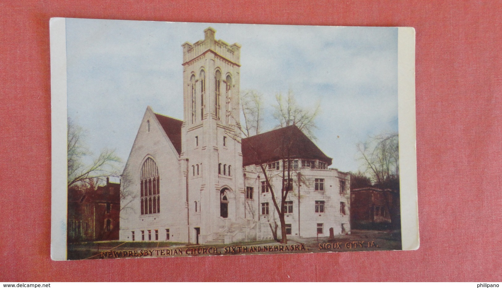 New Presbyterian Church   Iowa > Sioux City= Ref 2521 - Sioux City