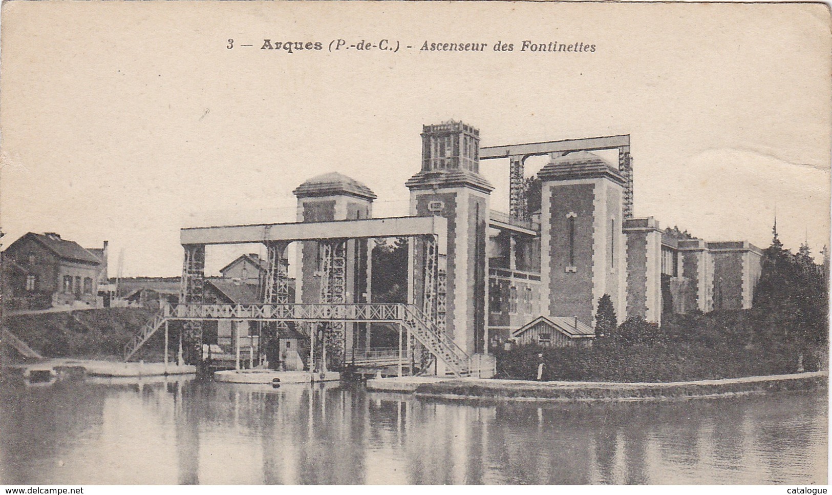 CPA  62 - ARQUES - Ascenseur Des Fontinettes - Arques