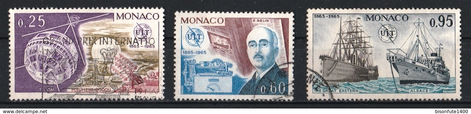 Monaco 1965 : Timbres Yvert & Tellier N° 664 - 665 - 666 - 667 - 668 - 671 Et 673. - Gebruikt