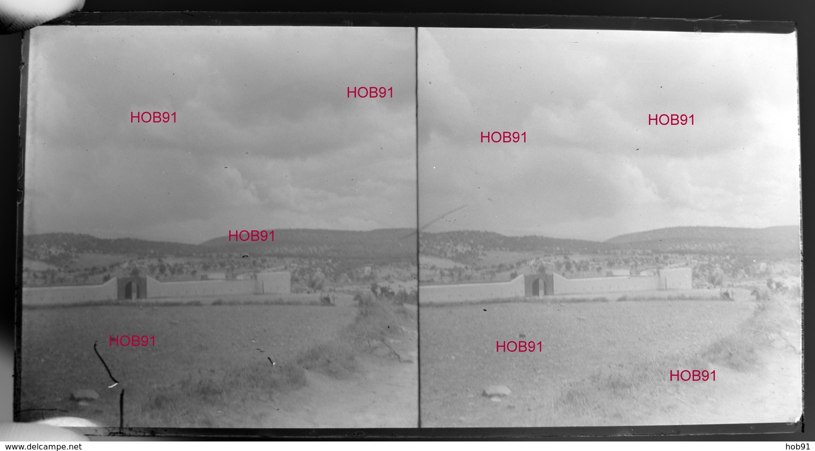 Six Plaques Stereo Neg 7x13, Maroc : Divers (dont Pied Du Pont Suspendu Ben Abbou), Début 19e  (B513-2, Mar9) - Farm