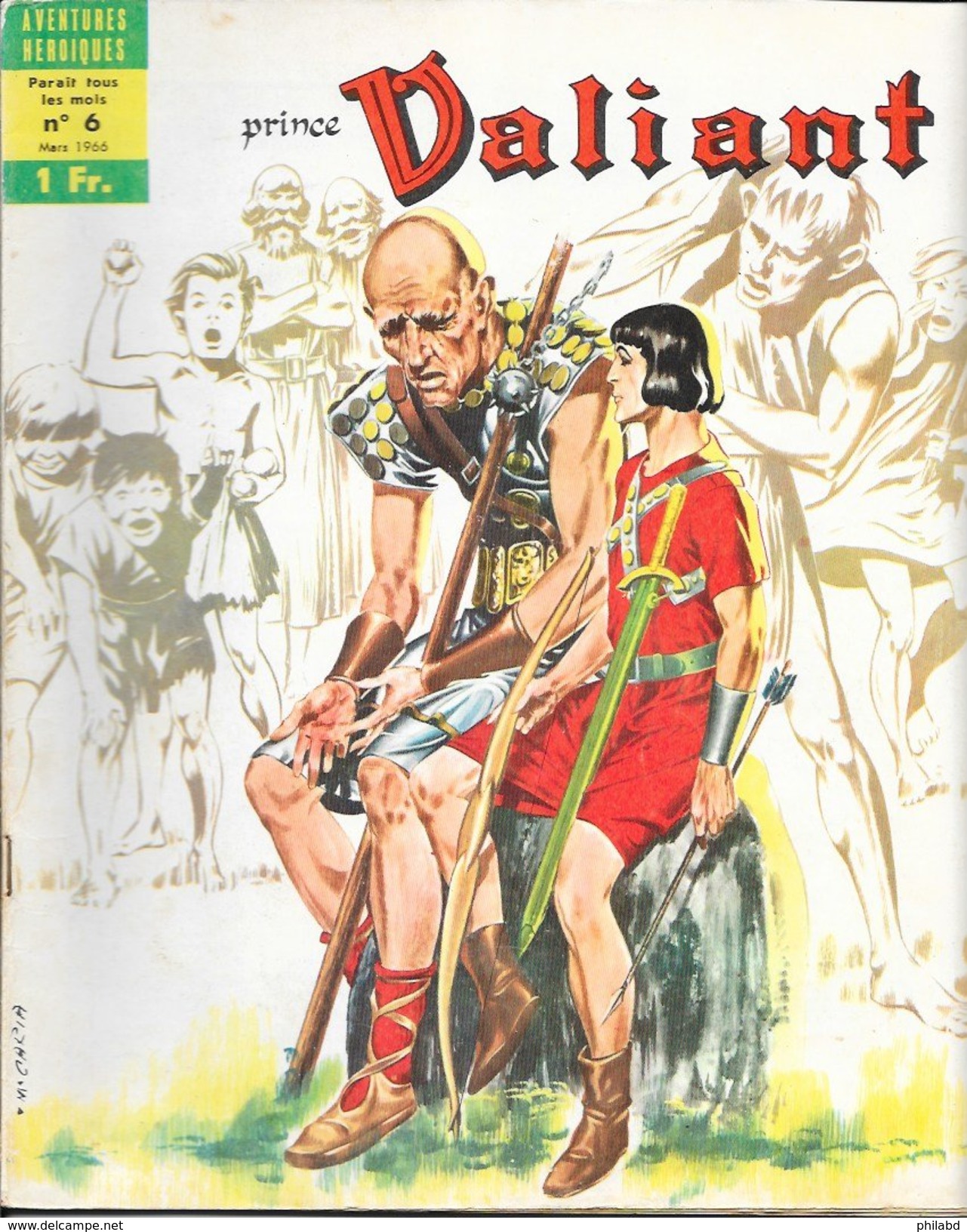 Prince Valiant 6 - Editions Des Remparts BE - Prince Valiant