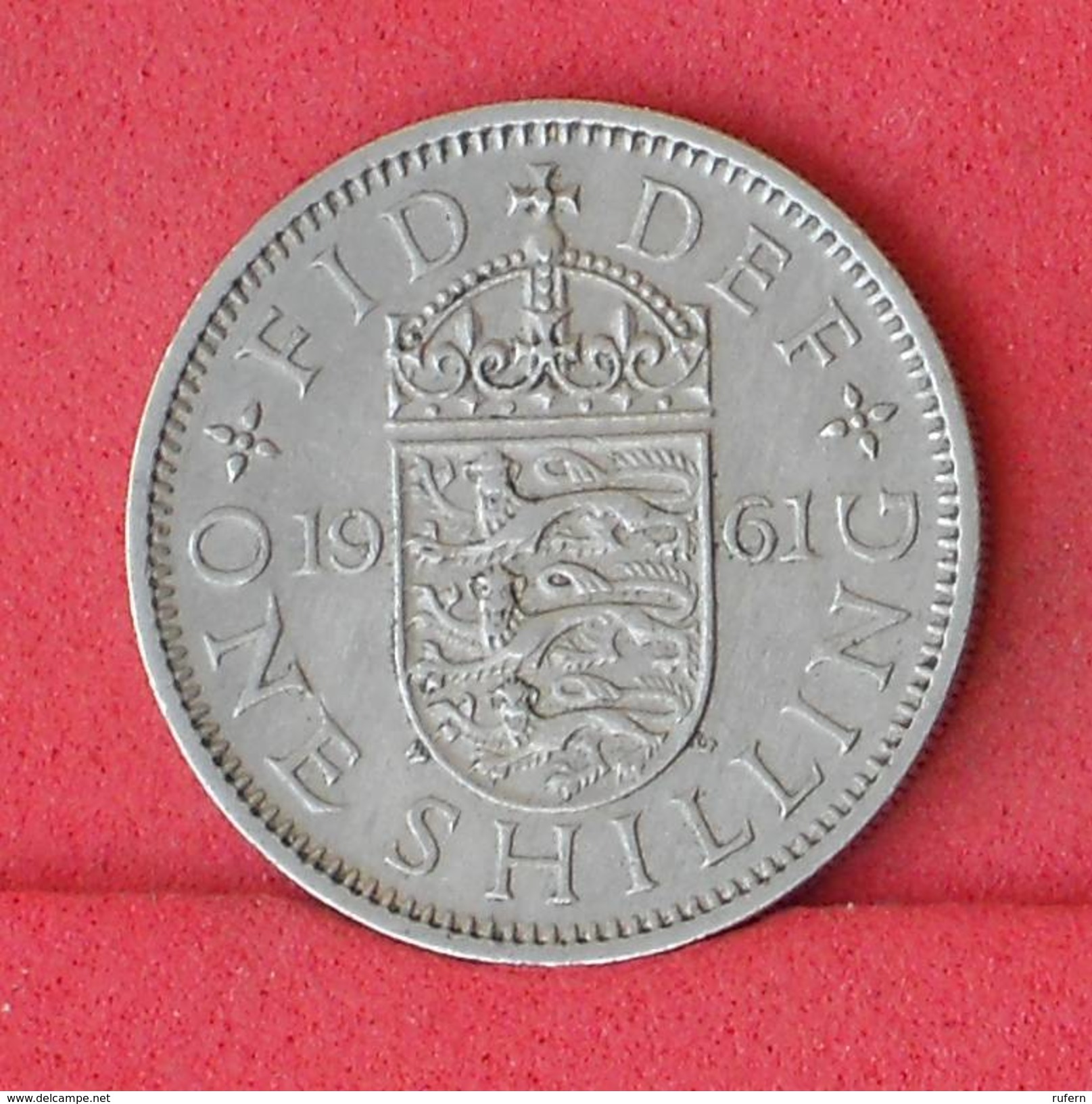 GREAT BRITAIN 1 SHILLINGS 1961 -    KM# 904 - (Nº18043) - I. 1 Shilling