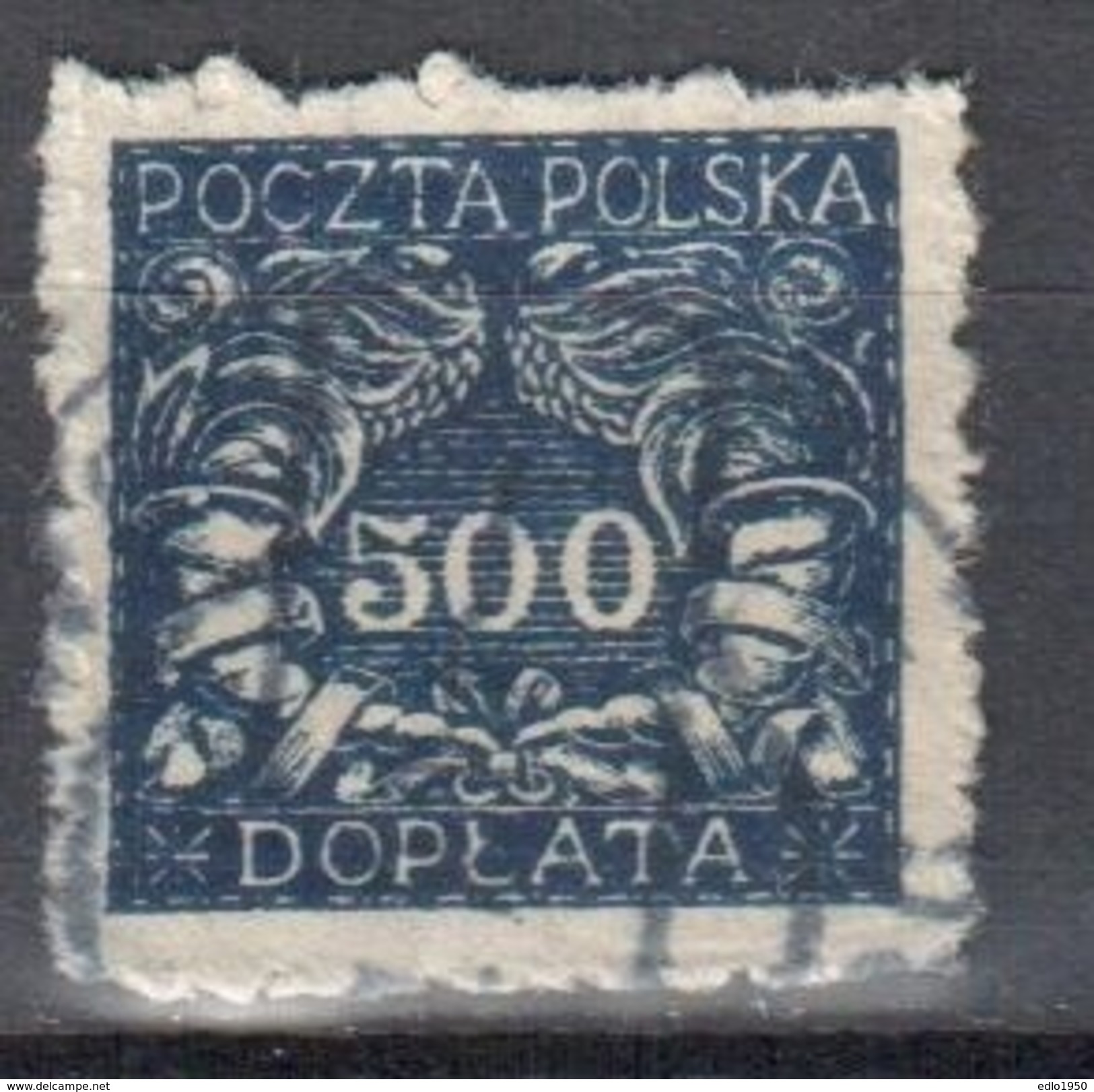 Poland 1919 - Postage Due - Mi.21 - Used - Portomarken