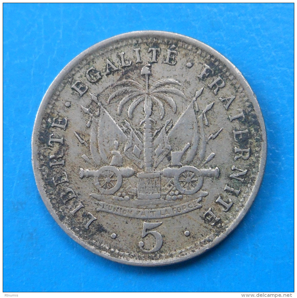 Haïti Haiti 5 Centimes 1905 Km 53 - Haiti