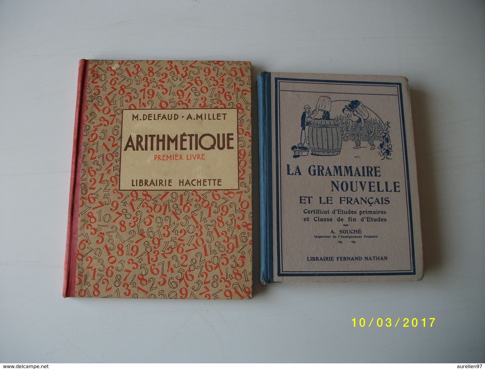 Arithmétique Premier Livre -la Grammaire Nouvelle- 15 Werterns-la Belle Amour - Wholesale, Bulk Lots