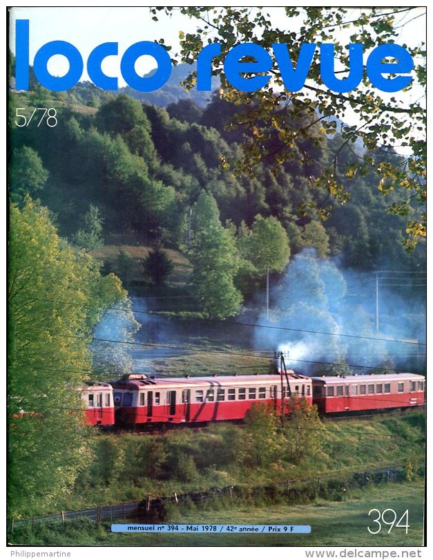 Loco Revue 5/78 - Mai 1978 - Français