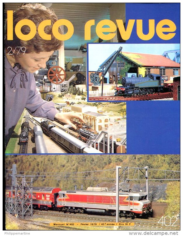 Loco Revue - 2/79 - Février 1979 - N° 402 - Français