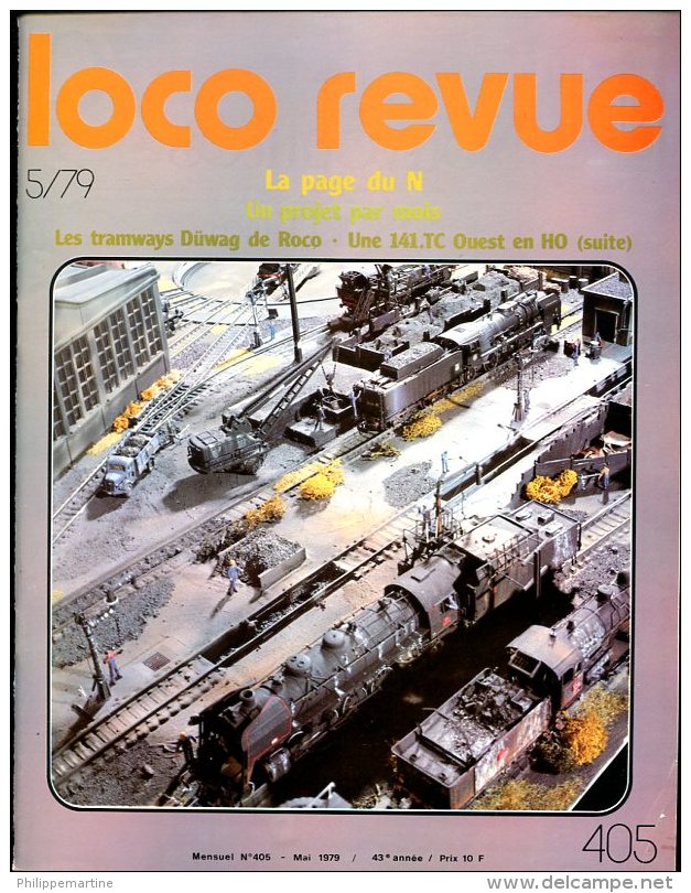 Loco Revue - 5/79 - Mai 1979 - N° 405 - French