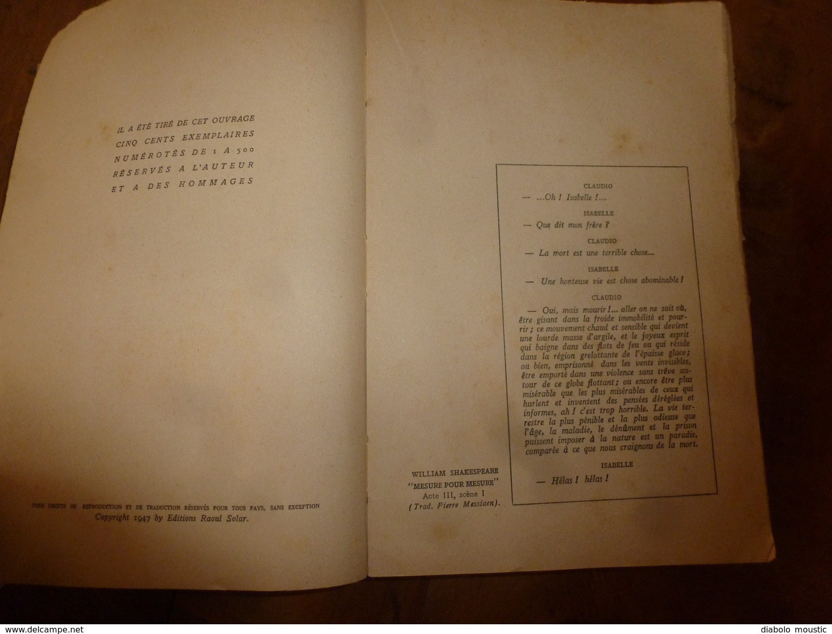 1947 UNE AFFAIRE DE TRAHISON par REMY dédicacé à Charles Breton CHEF RESISTANT,pour service rendu à l'OCM,photographies