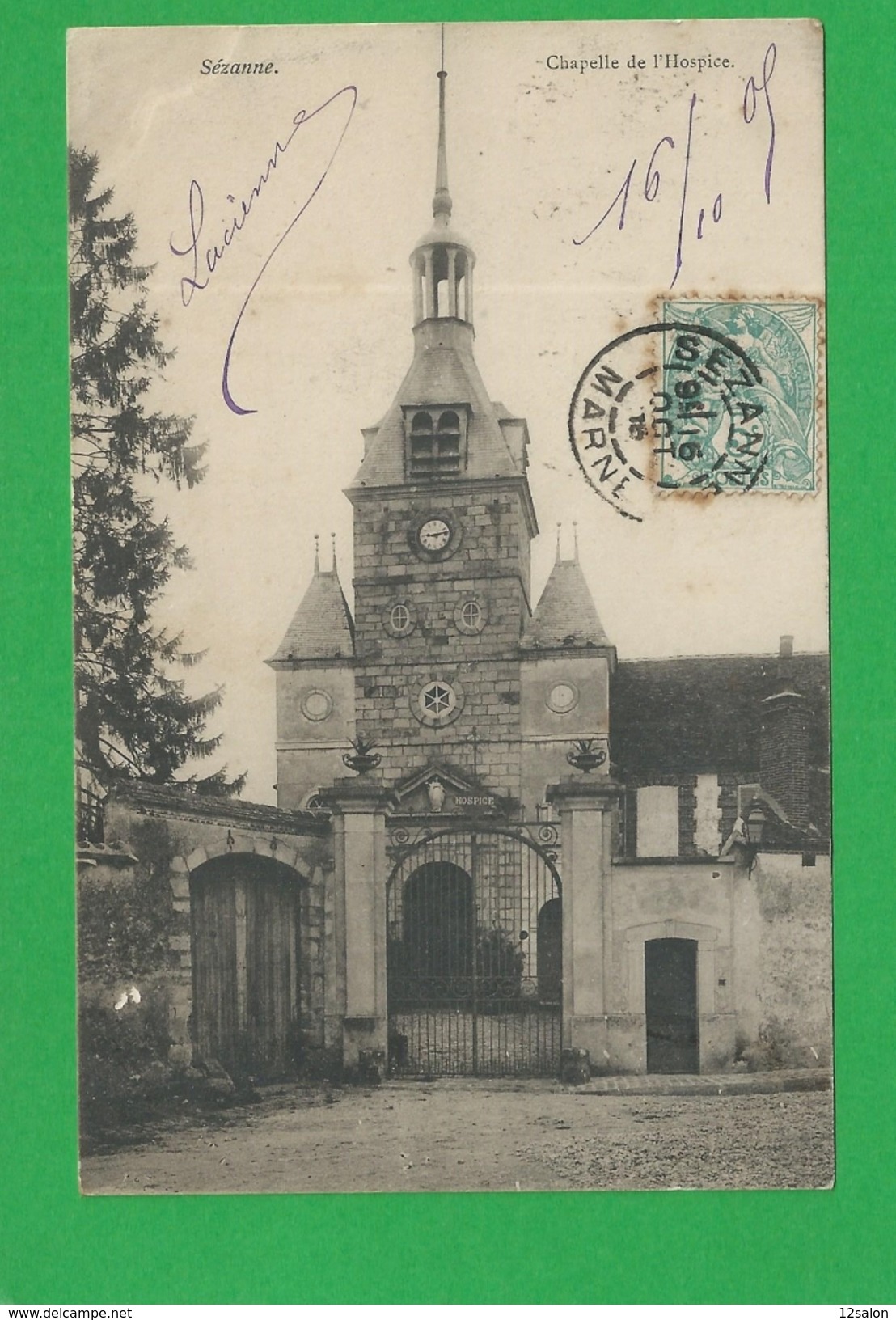 CARTE POSTALE  SEZANNE Chapelle De L'Hospice - Sezanne