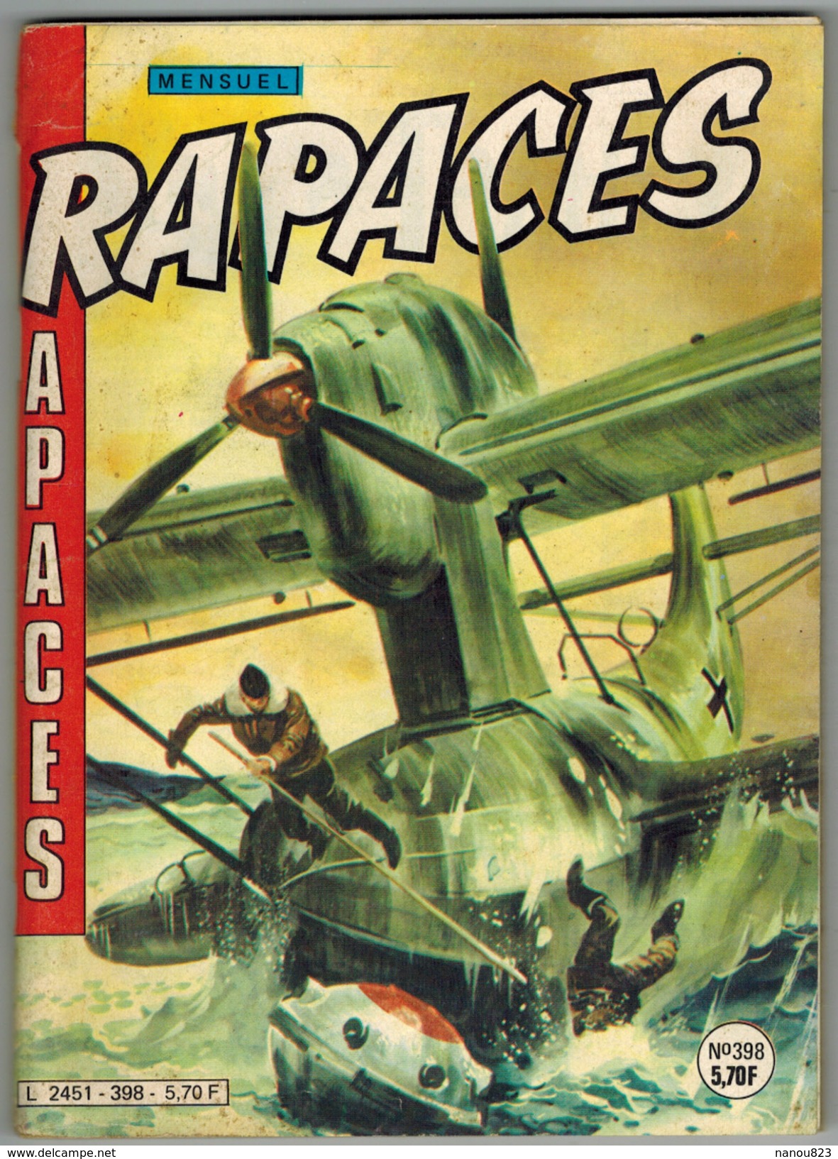 RAPACES N° 398 Ed IMPERIA Mensuel 1er Trimestre 1984 - Rapaces