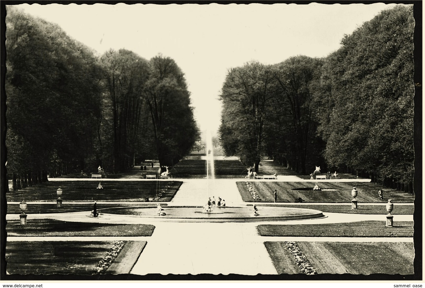 Schwetzingen  -  Schloßgarten  -  Gesamtansicht  -  Ansichtskarte Ca. 1961    (7068) - Schwetzingen