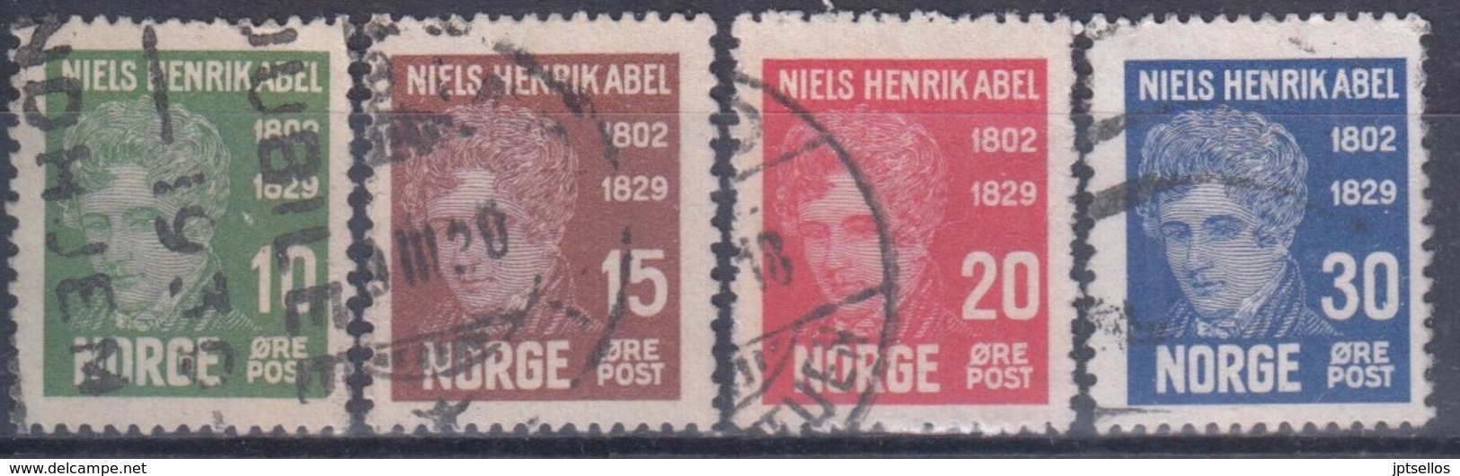 NORUEGA 1929 Nº 141/44 USADO - Gebraucht