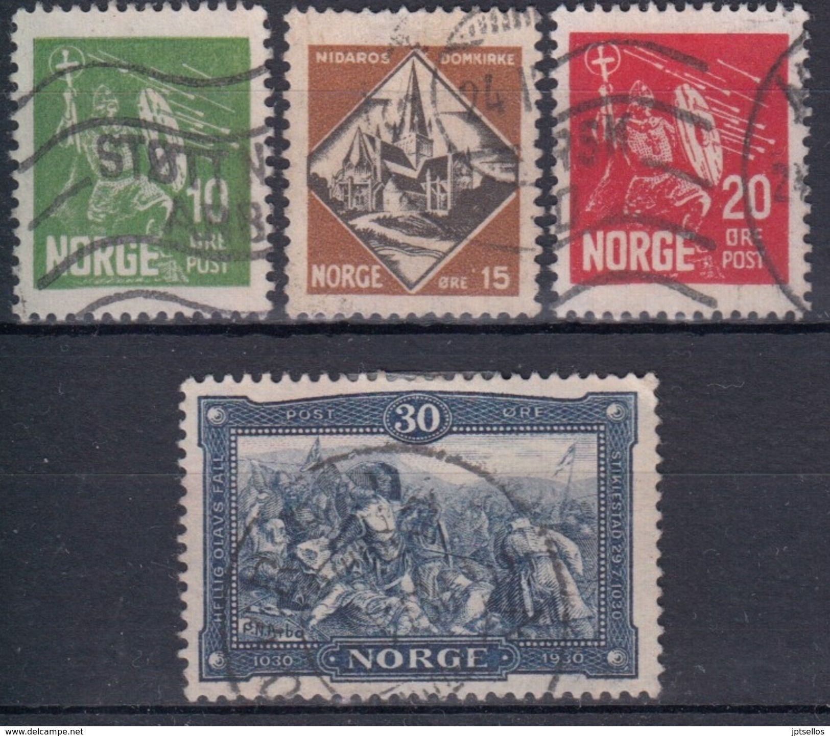 NORUEGA 1930 Nº 147/50 USADO - Usati