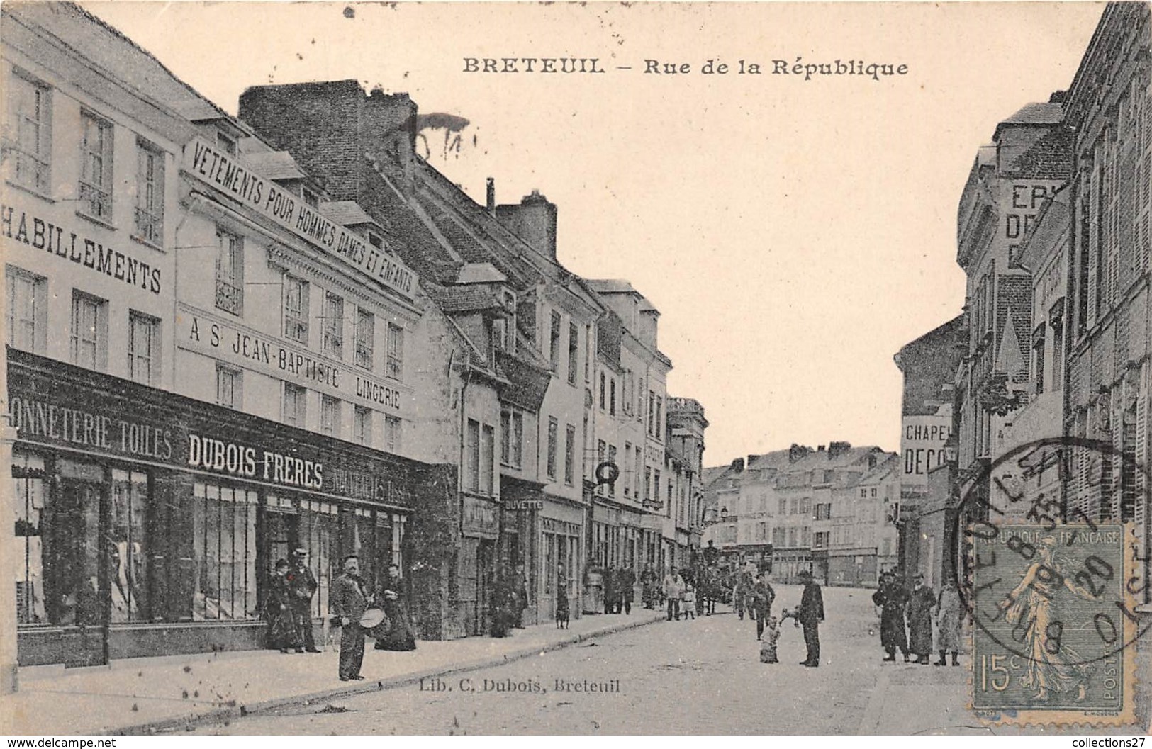 60-BRETEUIL- RUE DE LA REPUBLIQUE - Breteuil