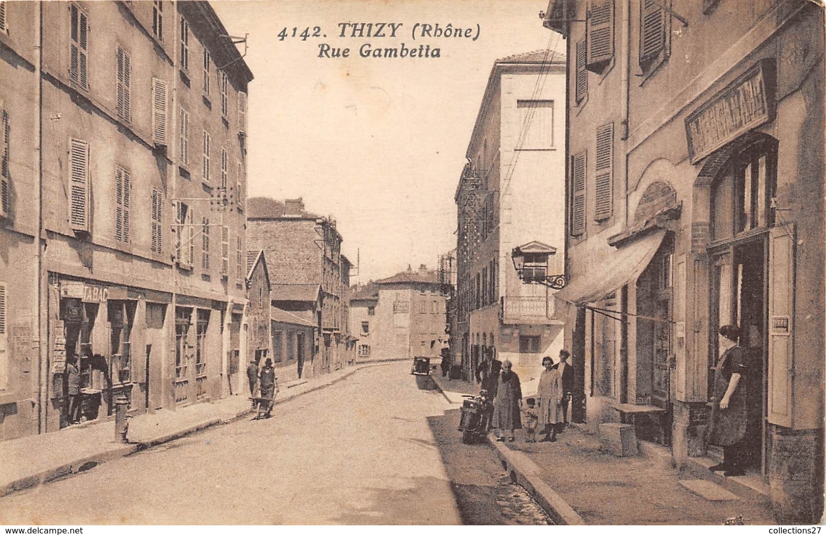 69-THIZY- RUE GAMBETTA - Thizy