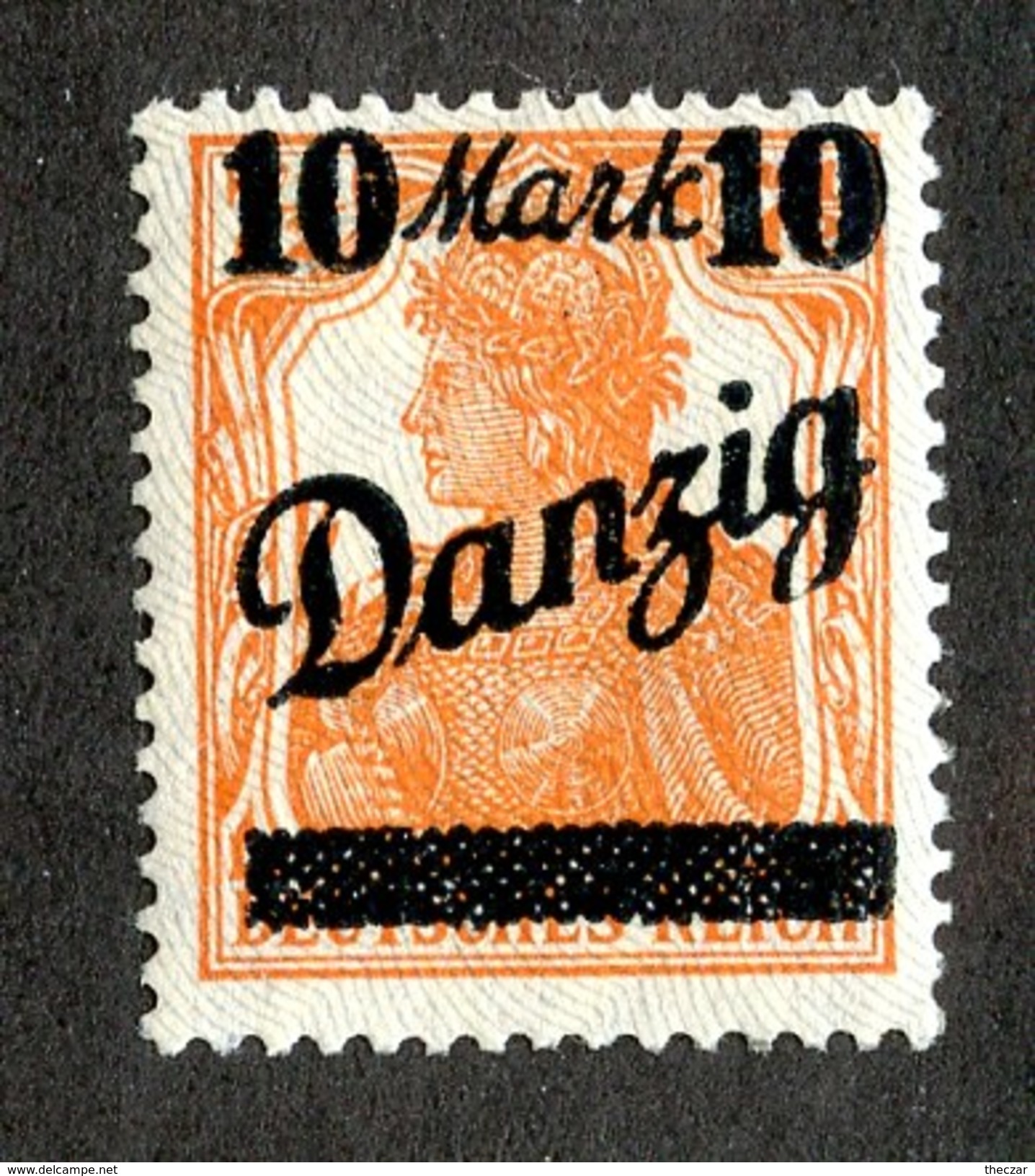 16209  Danzig 1920  Michel #31 PFV** ( Cat 70.&euro; ) Offers Welcome - Other & Unclassified