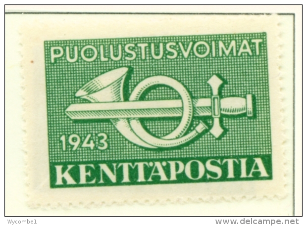 FINLAND  -  1943  Miltary Post  (-)   Mounted/Hinged Mint - Militärmarken