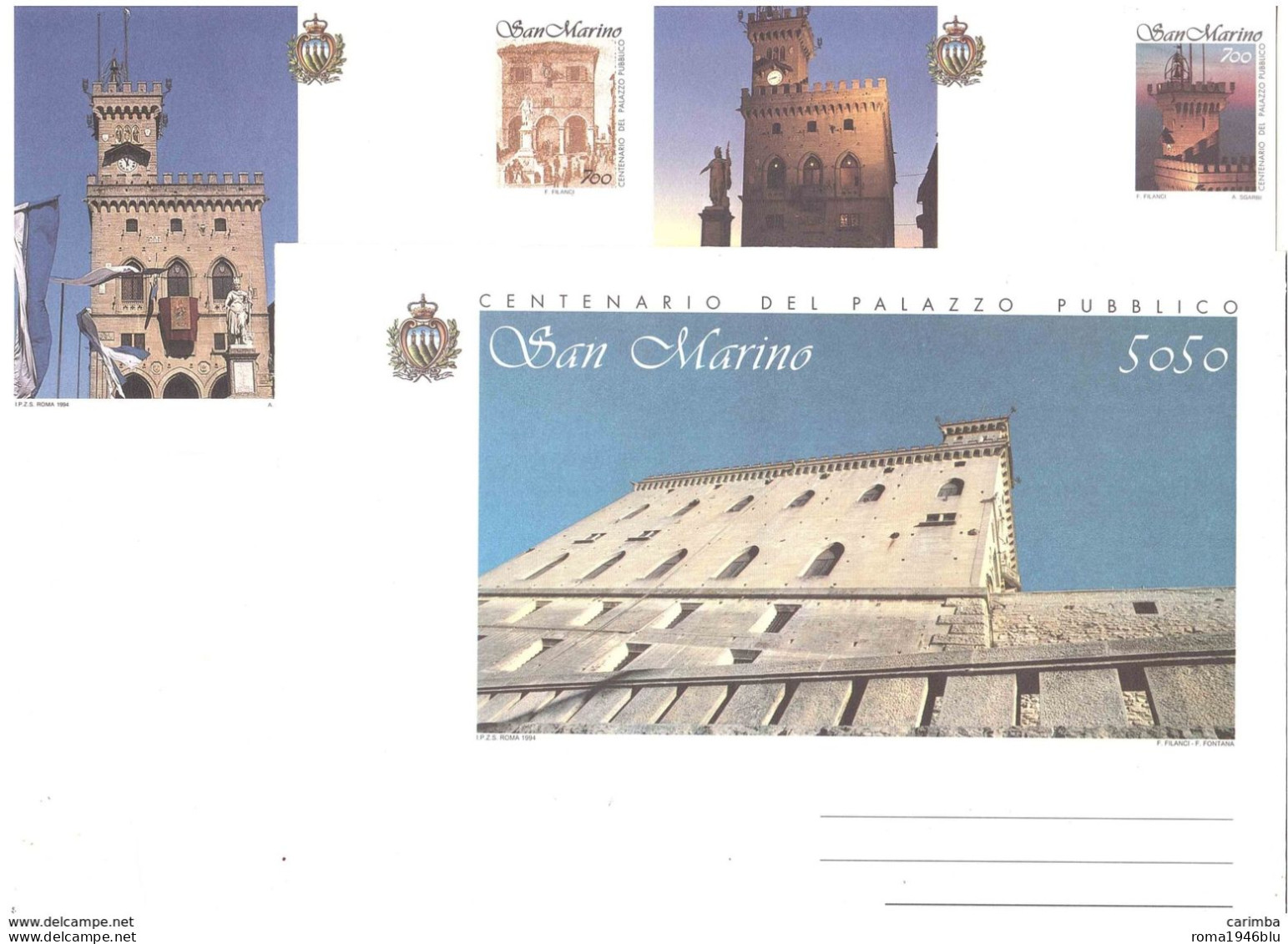 SAN MARINO 1994 FOLDER  ANNATA COMPLETA + 2 BF** MNH - Annate Complete