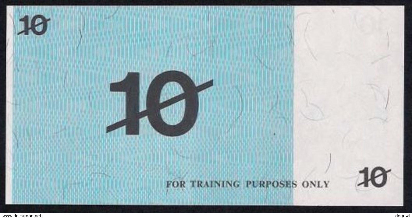 Test Note "BANK OF AUSTRALIA" 10 Units, Testnote, RRRR, UNC, Special Paper - Autres & Non Classés