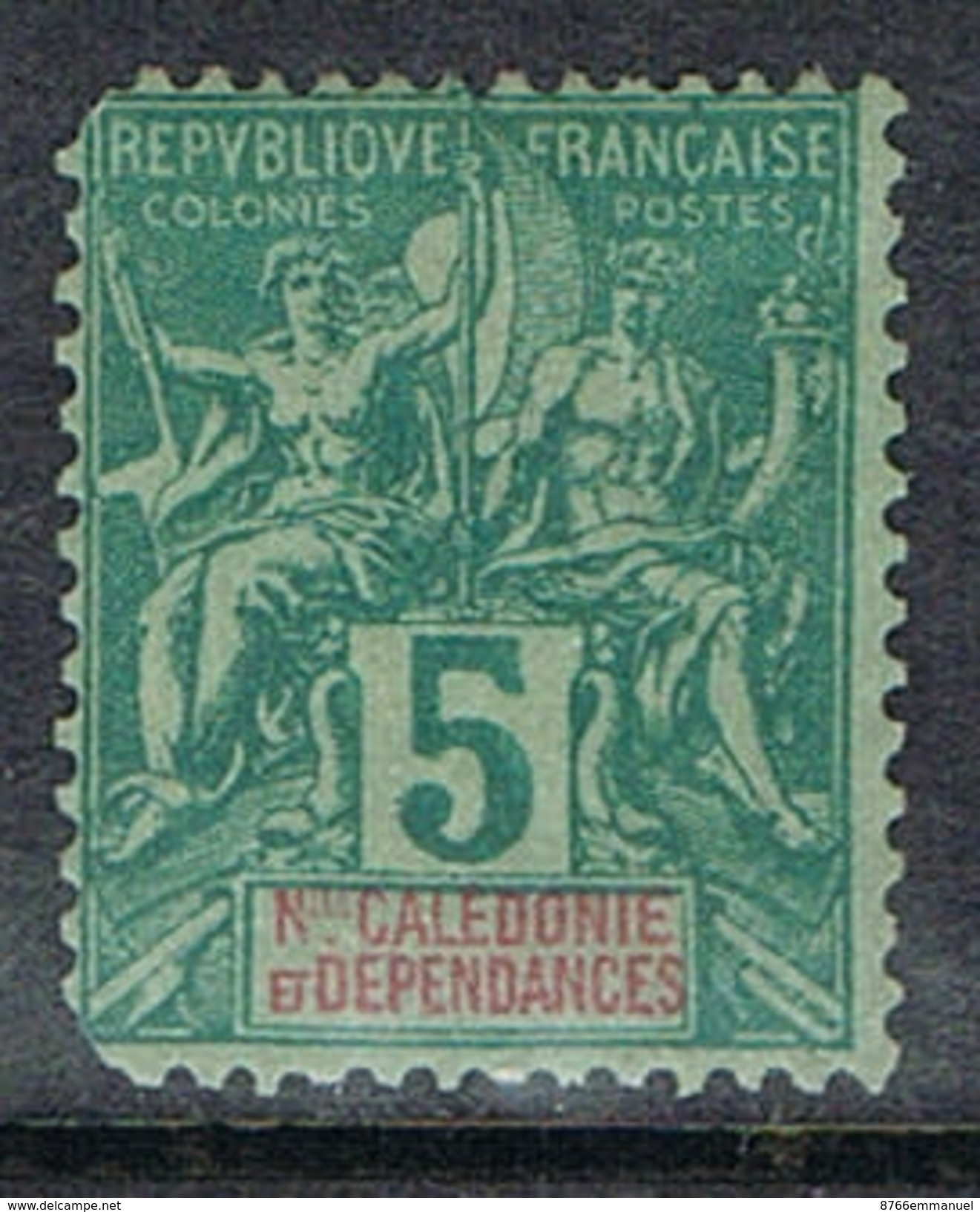 NOUVELLE-CALEDONIE N°44 N* - Neufs