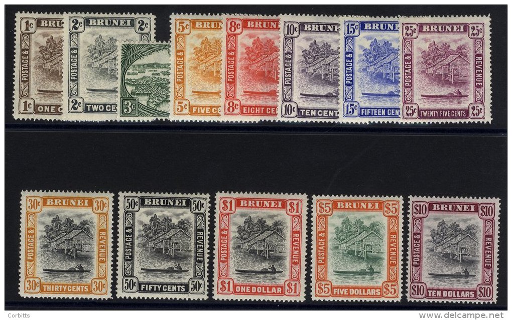 1947-51 Colours Changed Set M, SG.79/92. (13) Cat. &pound;150. - Sonstige & Ohne Zuordnung