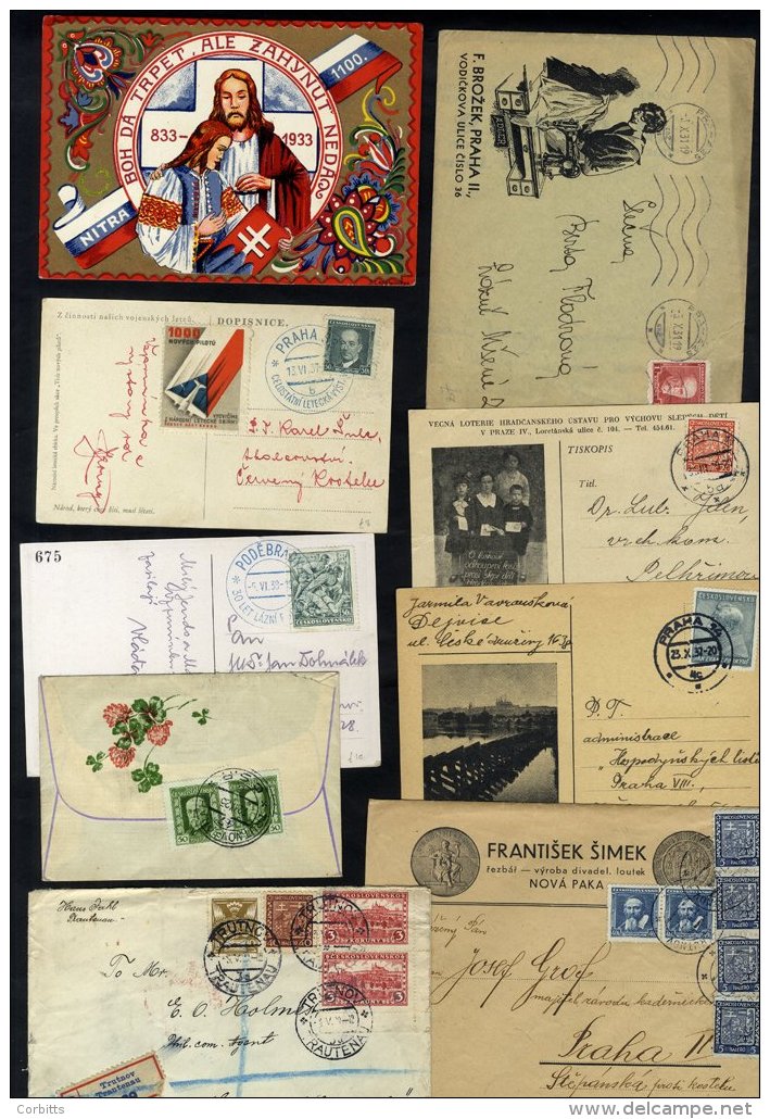 Very Substantial Range Of 1930's Covers With Huge Variety Of Stamps &amp; Cancellations Incl. Registered, Dues, Attracti - Sonstige & Ohne Zuordnung