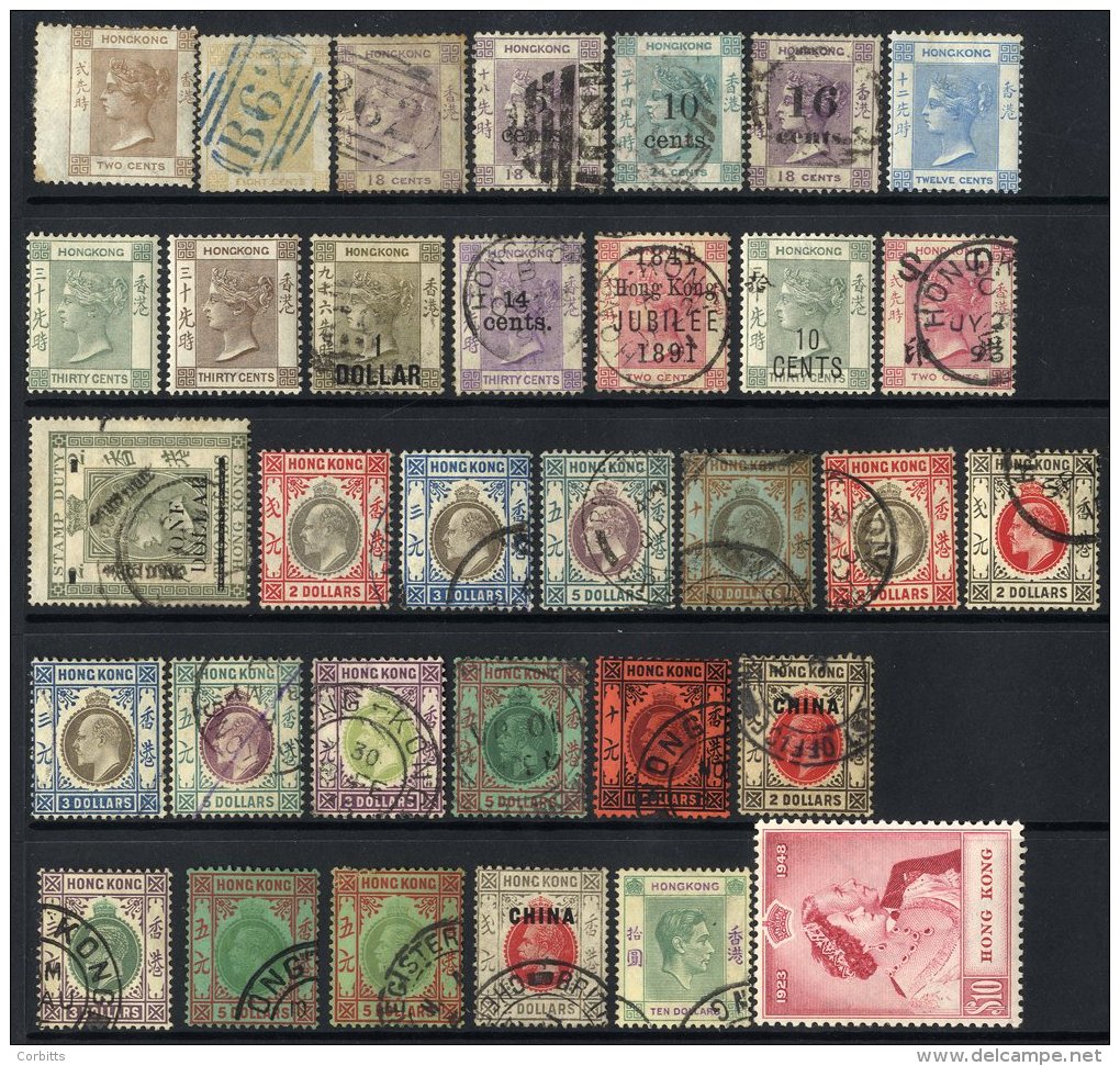 1953-84 M/UM Or FU Collection Housed In A Davo Printed Album Incl. QV Profile Heads Fair Range Of U &amp; A Few M, Also - Sonstige & Ohne Zuordnung