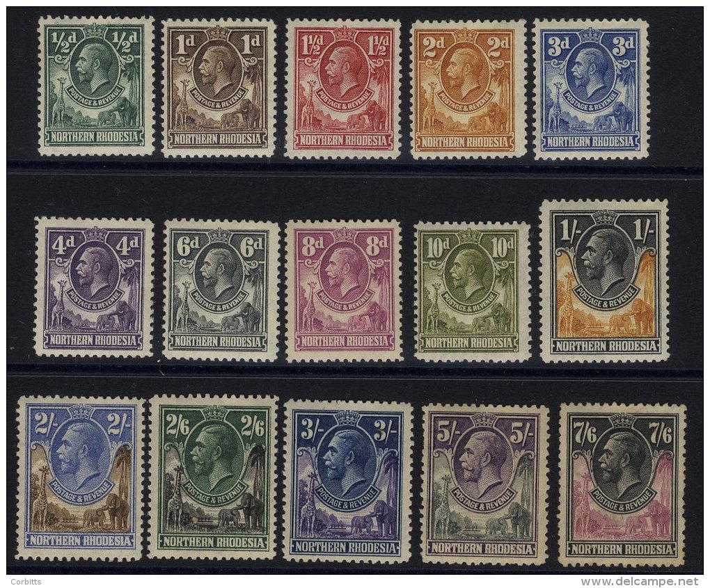 1925 Set To 7/6d M (5s &amp; 7/6d - Odd Short Perf), SG.1/15 (15), Cat. &pound;350 - Sonstige & Ohne Zuordnung