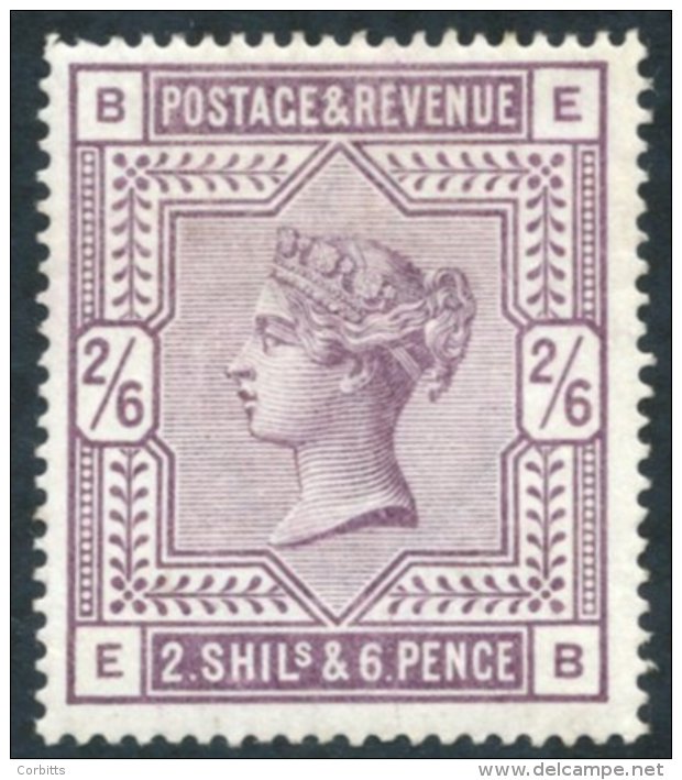 1883-84 2/6d Lilac Fine M, SG.178. Cat. &pound;600 (1) - Sonstige & Ohne Zuordnung