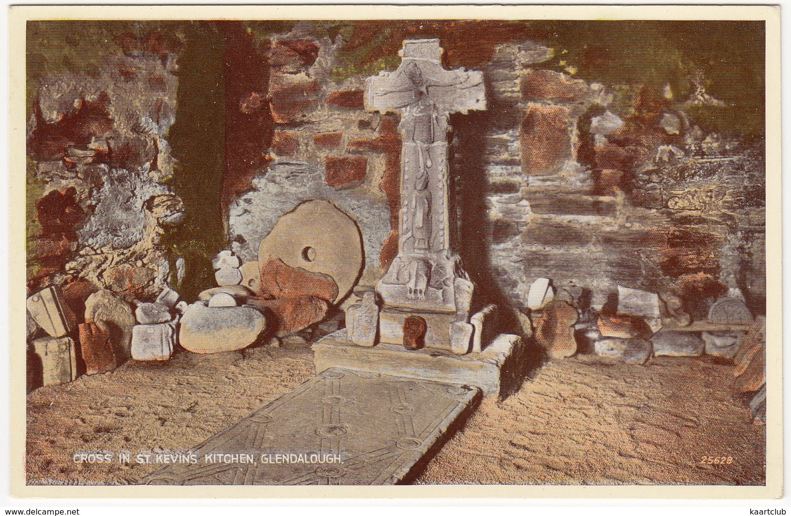 Cross In St. Kevin's Kitchen, Glendalough -  (Wicklow, Ireland) - Wicklow