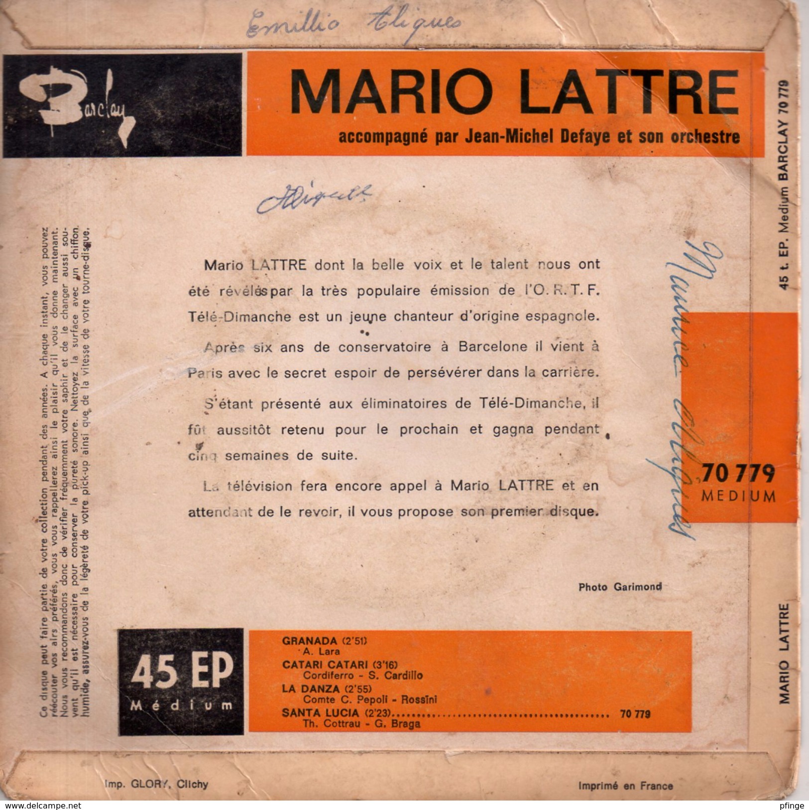 Mario Lattre - Other - Spanish Music