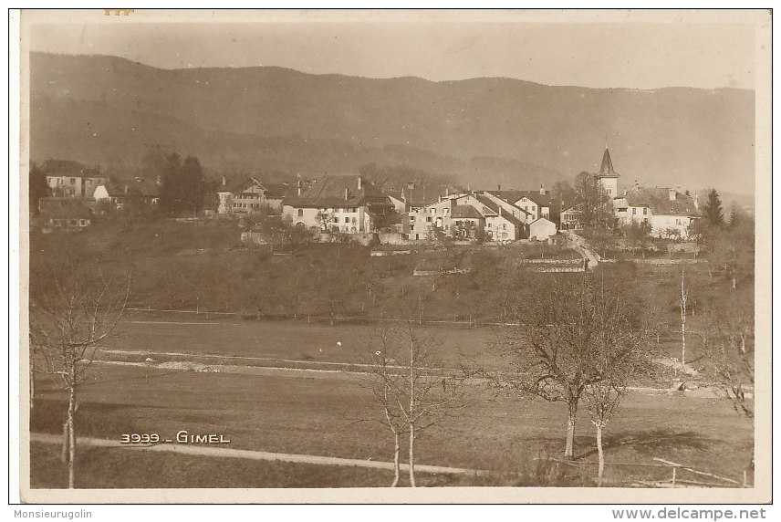 SUISSE )) GIMEL   Vue Générale  3999 - Gimel