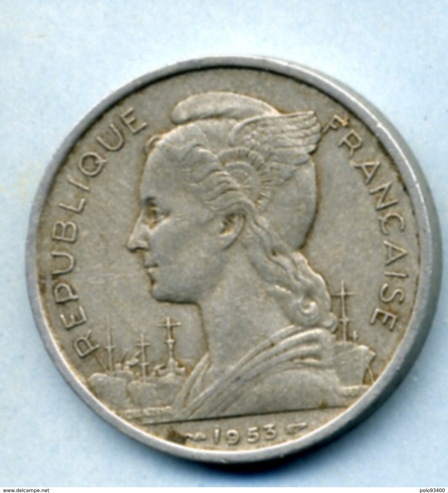 1953  5 FRANCS - Madagaskar