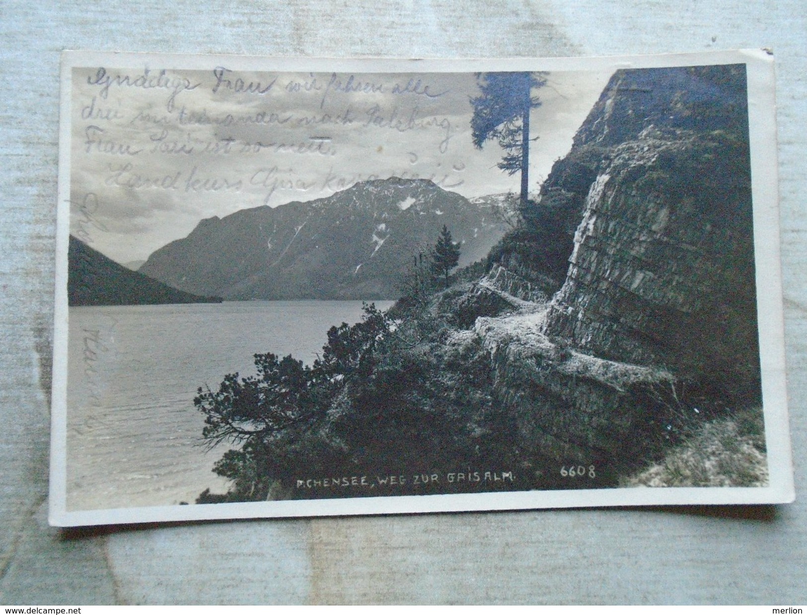 D148438  Pertisau -  Gaisalm Am Achensee -Weg Zur Gaisalm - Ca 1920's - Achenseeorte